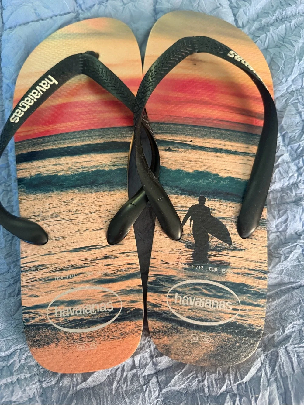 Havaianas Sunset Stripe Flip Flops NWOT Men’s 11/12